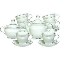 Столовый сервиз Добрушский фарфоровый завод Платиновый 8С0648Ф34 (14пр)