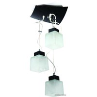 Подвесная люстра Элетех Конверт 233 НСБ 01-3х60-102 Е27 1005402879 (белый/черный)