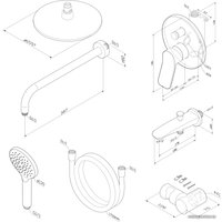 Душевая система  AM.PM X-Joy FB85A10020