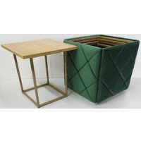 Пуфик Puff-loft 5в1 (дерево/зеленый)