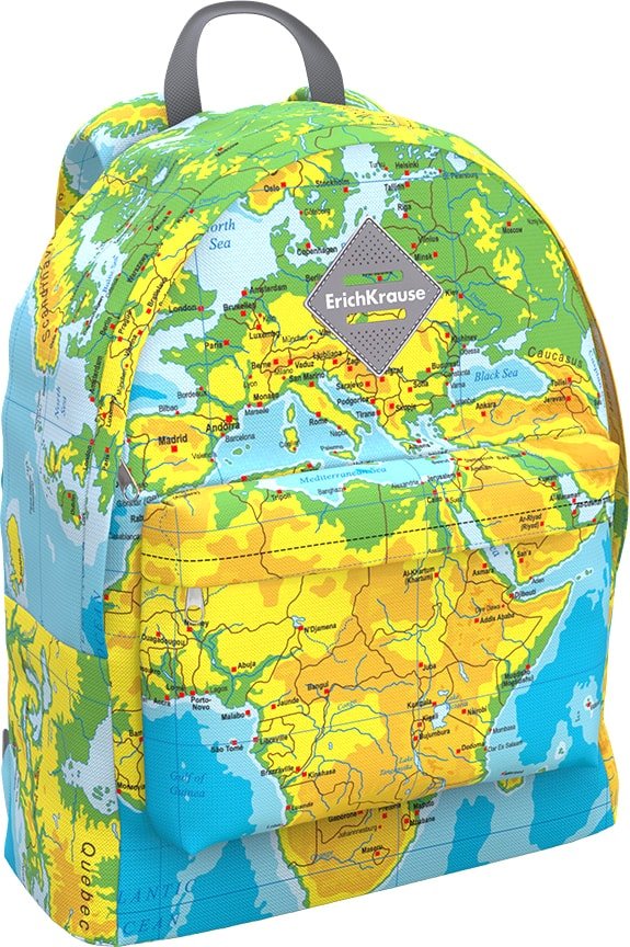 

Городской рюкзак Erich Krause EasyLine 17L Capitals 51758