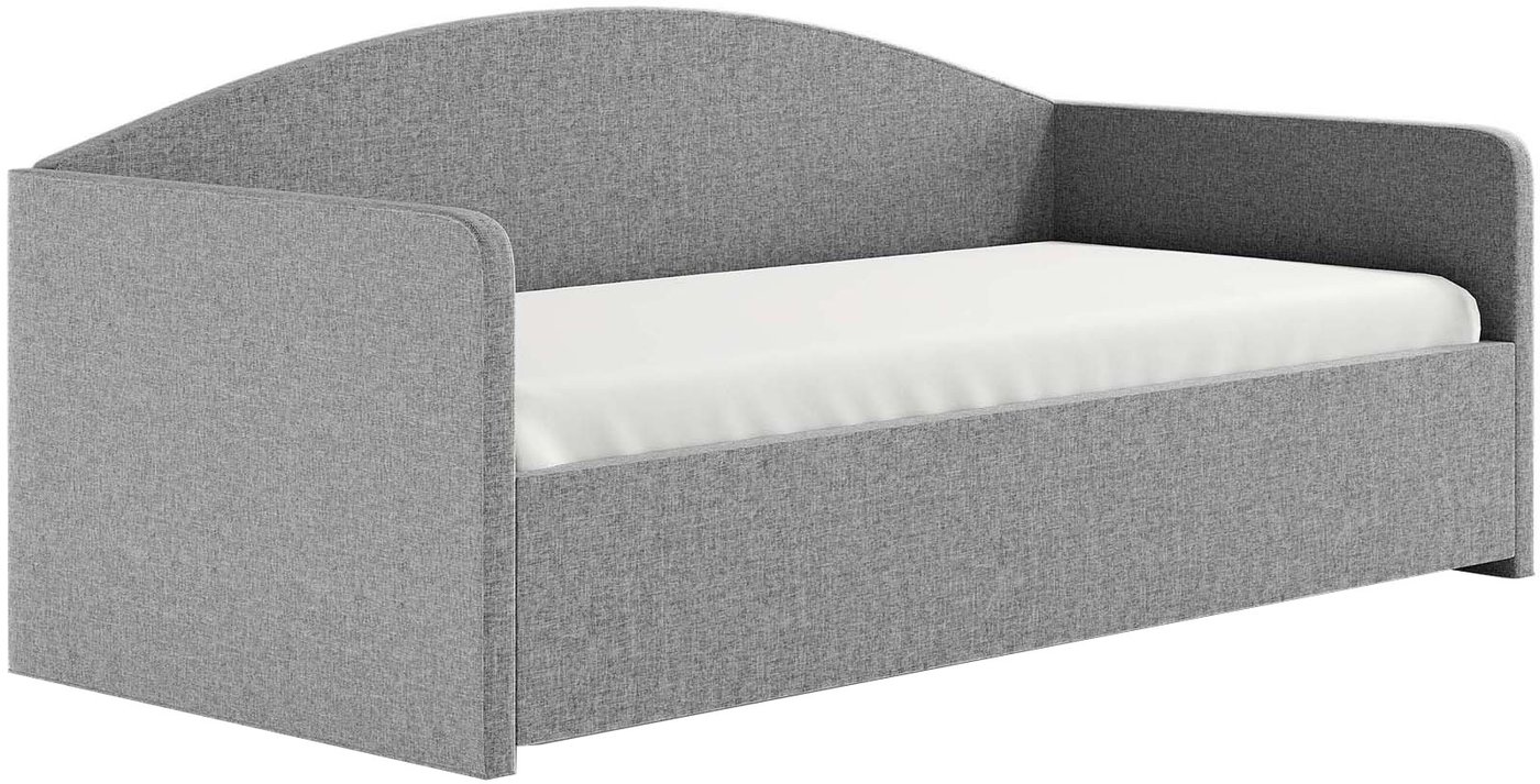 Кровать Сонум Uno 90x200 (кашемир светло-серый)
