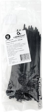 Стяжка для кабеля Cablexpert NYT-150x3.6B (100 шт.)