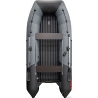 Моторно-килевая лодка Таймень RX 3900 НДНД (графит/черный)