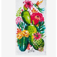 Набор полотенец Доляна Цветочного настроения 5376761