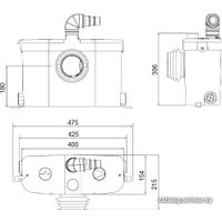 Канализационная установка Jemix STP-Optima