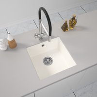 Кухонная мойка ZorG Subline 40 (белый камень)