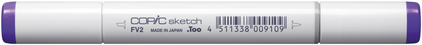 

Маркер художественный Copic Sketch FV-2 21075340 (флуоресцентный тусклый фиолетовый)