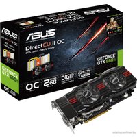 Видеокарта ASUS GTX 660 Ti DirectCU II TOP 2GB GDDR5 (GTX660 TI-DC2T-2GD5)