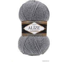 Пряжа для вязания Alize Lanagold 651 (240 м, серый меланж)