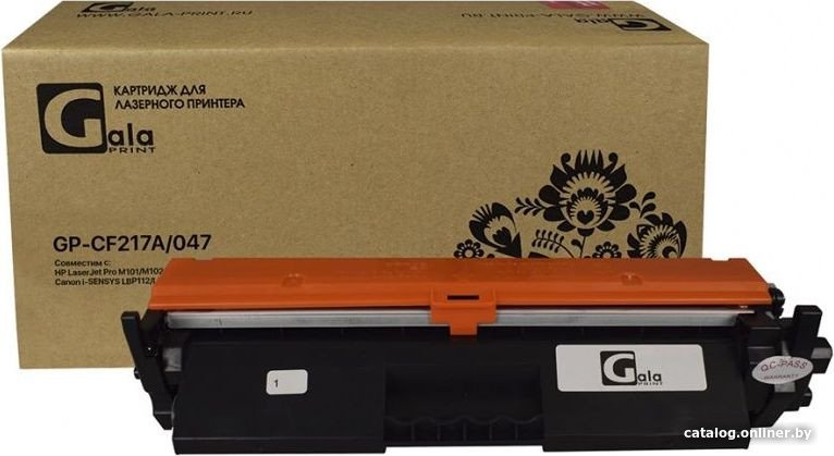 Картридж Gala-print GP-CF217A/047 (№17A) (аналог HP CF217A/047)
