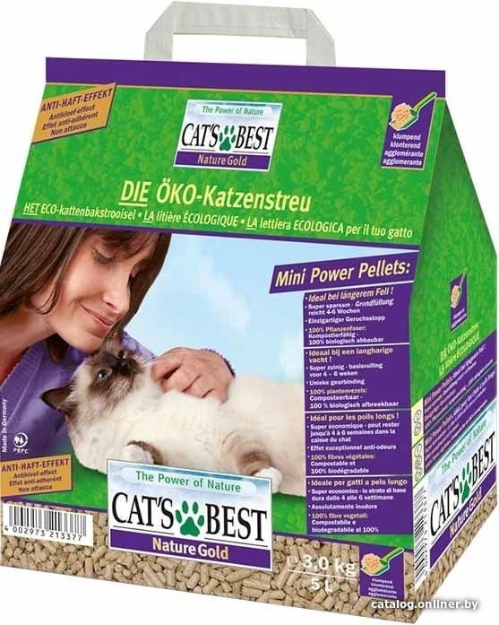 Наполнитель для туалета Cats Best Smart Pellets 5 л