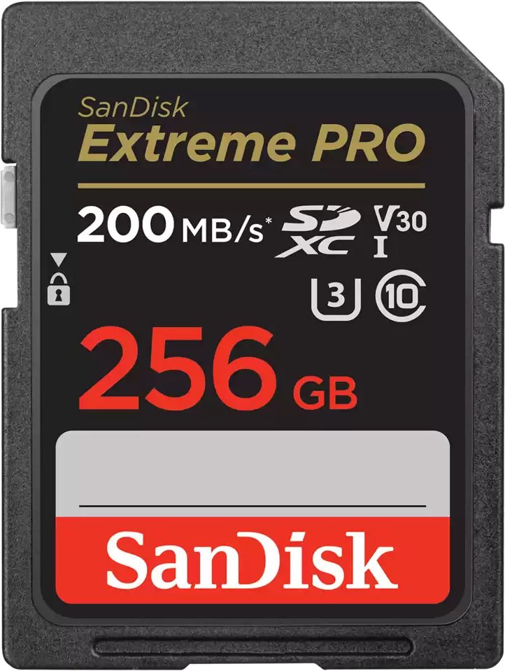 

Карта памяти SanDisk Extreme PRO SDXC SDSDXXD-256G-GN4IN 256GB