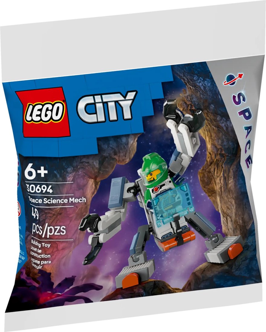 Конструктор LEGO City 30694 Космический научный робот