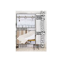 Комплект штор Модный текстиль Блэкаут рогожка димаут 112MT391028 2.5x2 (светло-серый)