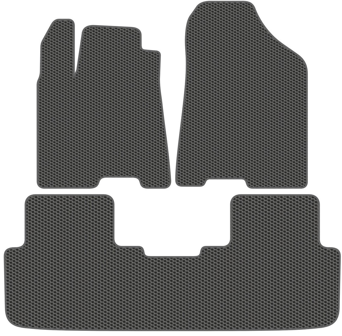 

Комплект ковриков для авто Alicosta Changan CS95 I (suv / SUV) 2018 - 2023 (серый)