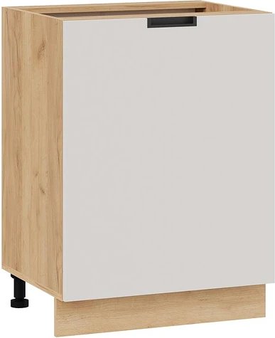 

Шкаф напольный Трия Гренада 1Н6 (дуб крафт золотой/холст мокко)