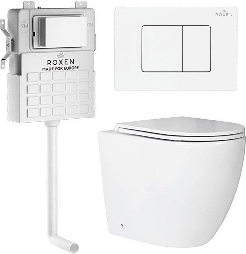 Унитаз приставной Roxen Attach 868669