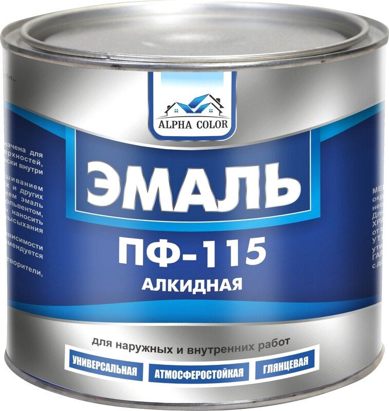 

Эмаль Alpha Color ПФ-115 0.8 кг (синий)