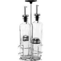 Набор для масла и уксуса с солонкой и перечницей Nadoba Petra 741015