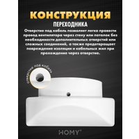 Осевой вентилятор HOMY AO125WS