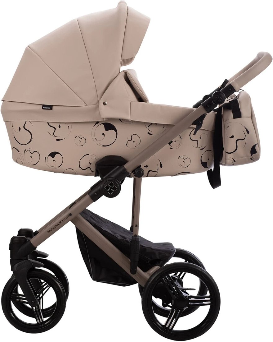 

Универсальная коляска BEBETTO Magnum Light SE Pro (2 в 1, 01 светло-бежевая кожа кожа/бежевая рама)
