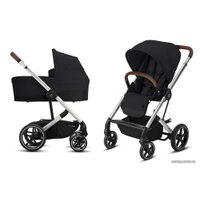 Универсальная коляска Cybex Balios S Lux 2020 (2 в 1, серебристая рама, deep black)