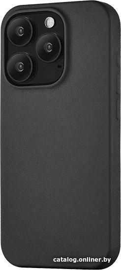 Чехол для телефона uBear Capital Leather для iPhone 15 Pro (черный)