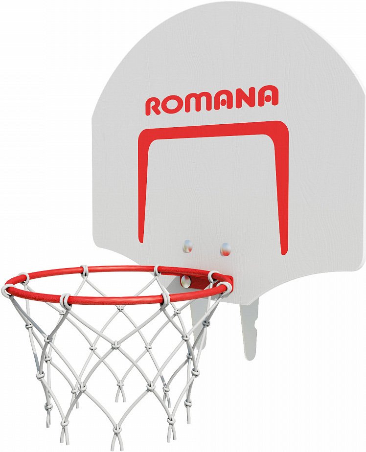 

Баскетбольный щит Romana 1.Д-04.02 (красный/белый)