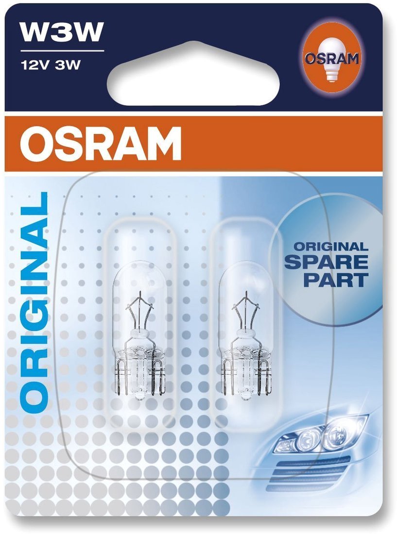 

Галогенная лампа Osram W3W Original Line 2шт [2821-02B]