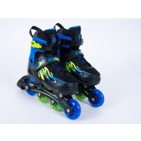 Роликовые коньки Tech Team Burn (р.34-37, синий)