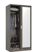 Шкаф-купе Кортекс-мебель Лагуна ШК01-02 (орех элия)