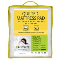 Защитный наматрасник Just Sleep НР на резинке 160х200 130852090-18 (голубой)