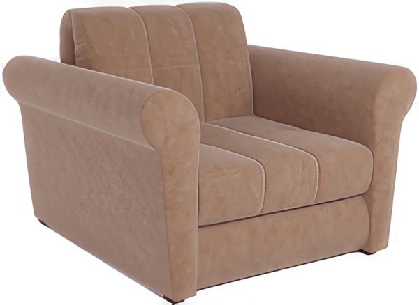 

Кресло-кровать Мебель-АРС Гранд (велюр, бежевый Luna 061)