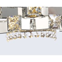 Люстра средней высоты Ambrella light LH41012/2 CH/CL (хром/прозрачный)