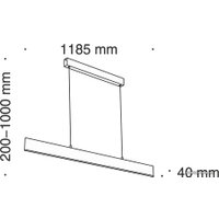 Подвесная люстра Maytoni Step P010PL-L30G4K