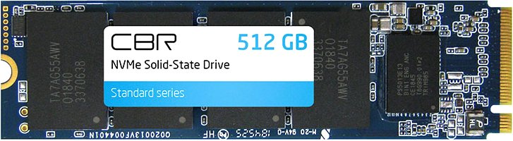 

SSD CBR Standard 512GB SSD-512GB-M.2-ST22