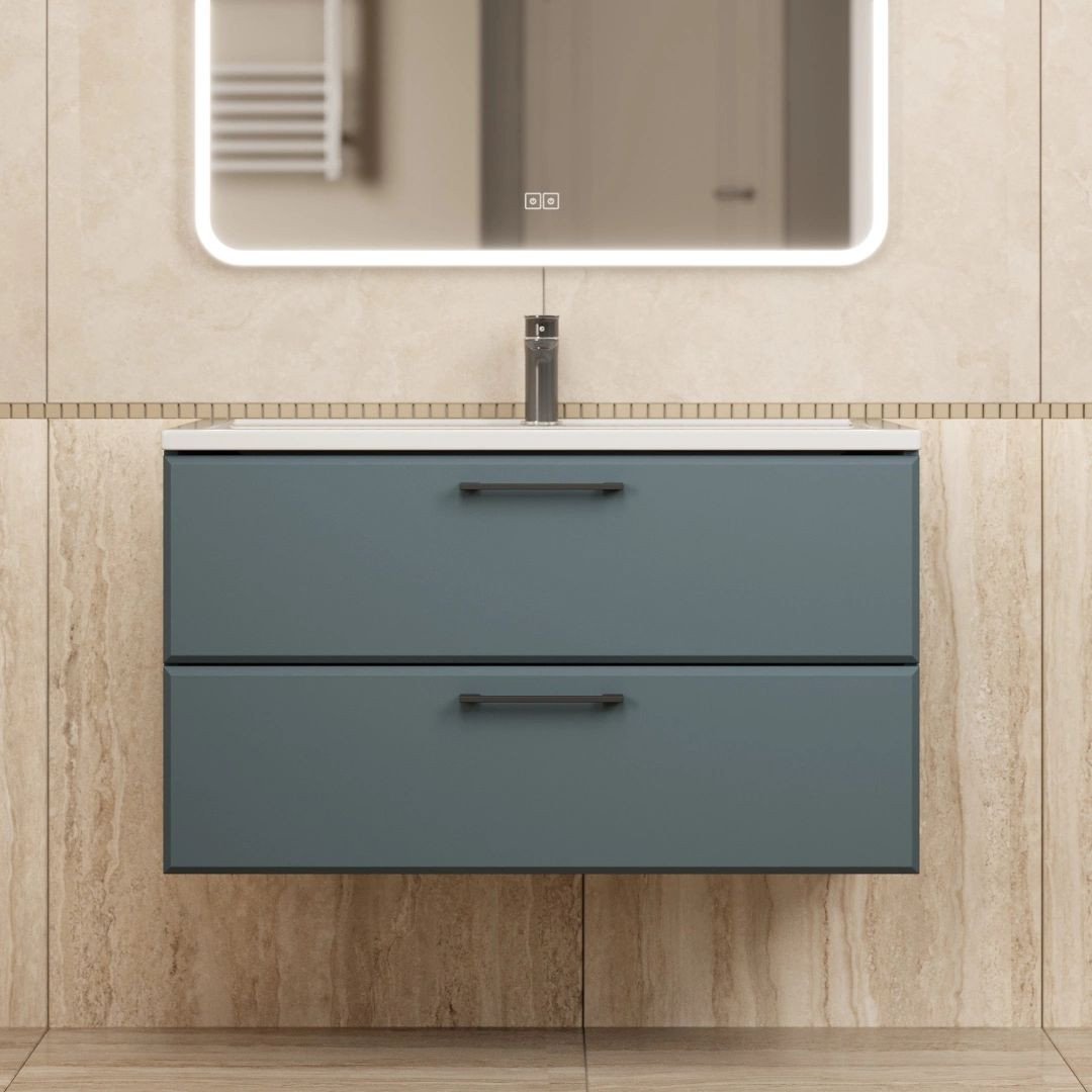 Uperwood Тумба с умывальником Foster New 90 см (серый графит)