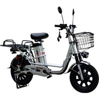 Электровелосипед AVM E-Alfa Fat (серый)