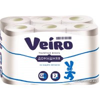 Туалетная бумага Veiro Домашняя двухслойная (12 рулонов)