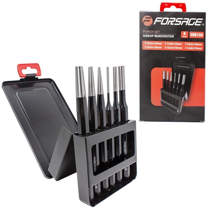 

Набор выколоток FORSAGE F-50613A (6 предметов)