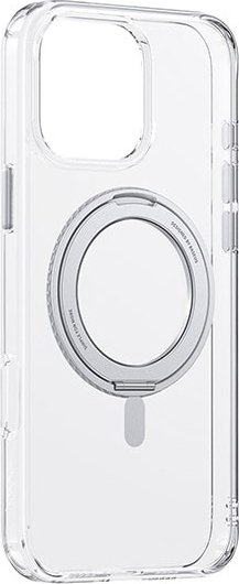 

Чехол для телефона Baseus SkyRing 360° Magnetic Phone Case with Stand TouchButton Version для iPhone 16 Pro (прозрачный)