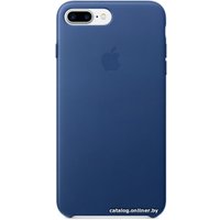 Чехол для телефона Apple Leather Case для iPhone 7 Plus Sapphire [MPTF2]