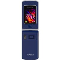 Кнопочный телефон Maxvi E28 (синий)