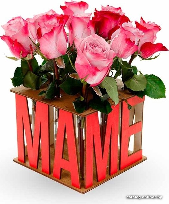 Ваза Eco-Wood-Art Vase Маме