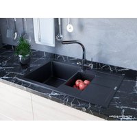 Смеситель Paulmark Essen Es213011-BLMCR (черный металлик/хром)