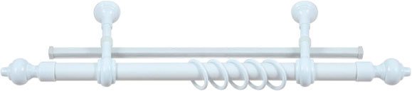 

Карниз для штор Legrand Кантри + У-шина 48063511 (3.2 м, белый)