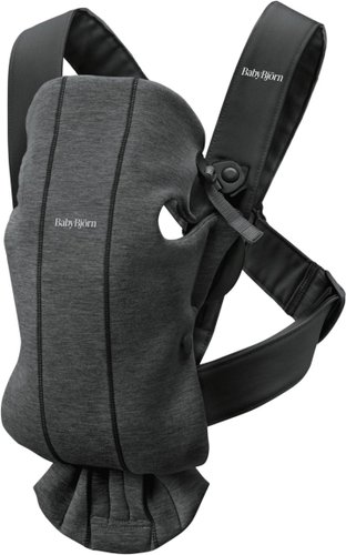 Рюкзак-переноска BabyBjorn Mini 3D Jersey 0210.76 (charcoal grey)