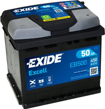 Exide Excell EB500 (50 А·ч)