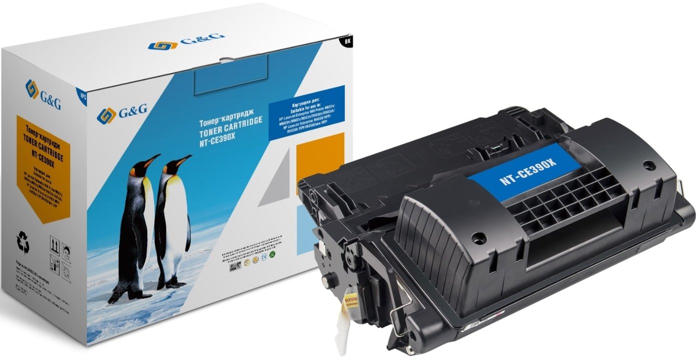 

Картридж G&G NT-CE390X (аналог HP CE390X)